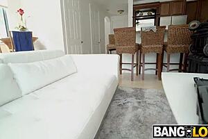 Paisley page sucking monster cock with her lips