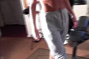 Redhead Milf Behind Scenes Workout Photoshoot