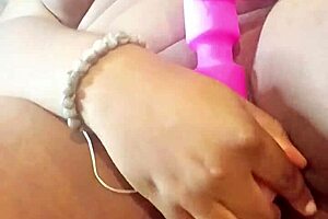 Banging Ex Visitor in Dorm Room with Monster Cock Toys