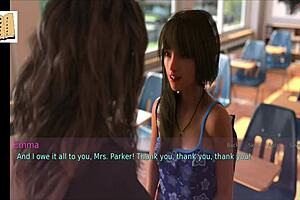 A Wife And Stepmother Play Game