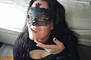 Amateur milf swallows 20 loads of cum - millie fox 😋