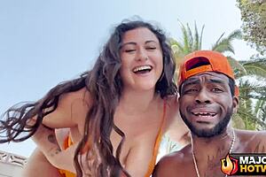 Cougar Josie Jaxxon Gets POUNDED By The POOL By BIG Dicked Rome Major