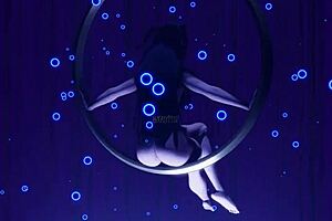 Tharja worships her nude body in cosplay