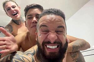 that hot sex feeling the pounding until the end in ass and pussy on the hair until we cum together