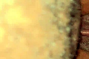 Indian woman's pussy drips during intense fucking