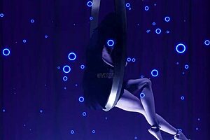 Tharja worships her nude body in cosplay