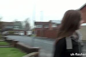 Leyla morgan flashing around town