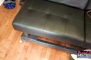 Skinny Exotic Tattooed Evelyn Gets Her Pussy Fucked Deep And Swallows Cum.