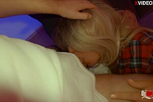 Nice Ass and Big Tits Blonde Stepmom Rammed in Her Tight Pussy by Big Cock Stepson