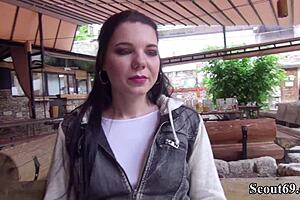 German scout fucks teen tata lilashi hairy pussy