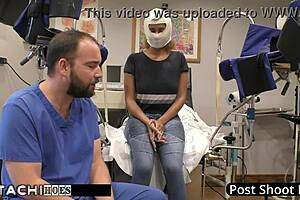 FRESHMAN GETS MANDATORY HITACHI ORGASM FROM DOCTOR-TAMPA - TAYLOR ORTEGA