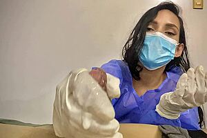 Nurse Can't Resist Hard Patient