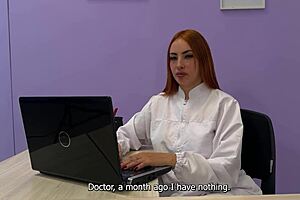 pov me encuentro a una doctora muy hermosa y decido follarla fuertemente en su consultorio