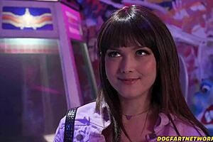 Get your dick out, horny babe bent over making first date memorable with deepthroat