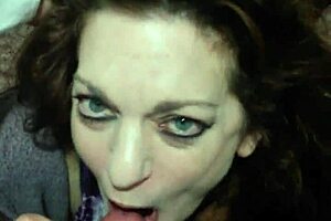 raven's sexy blowjob with cumshot