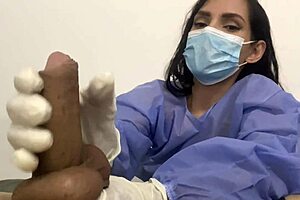 Nurse Can't Resist Hard Patient