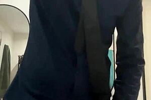 I get so turned on watching this hung stud jerk off hard and cum like a beast