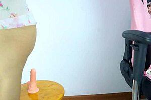 thai girl plays with her pussy alone