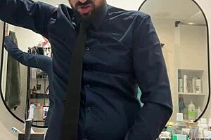 I get so turned on watching this hung stud jerk off hard and cum like a beast