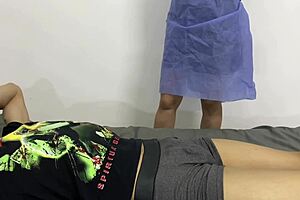 Nurse Can't Resist Hard Patient