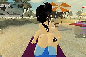 new zealand whore gets bent over for anal and riding monster cock