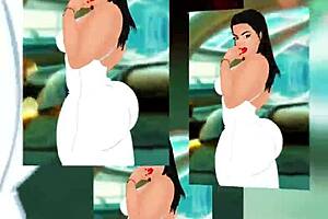 Big ass thick latina twerking that ass