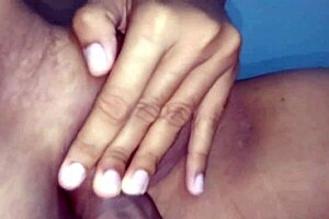 very horny cock from pussy rubbing