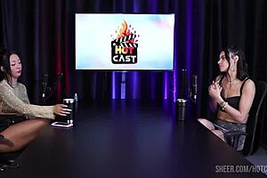 debora andrade's hottest moments with vitoria beatriz in lingerie casting