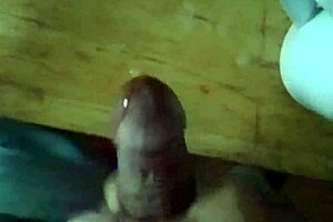 stroking my sweet monster cock till cum explodes
