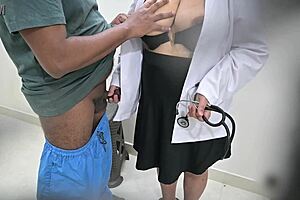 hey doc, let's get naughty and play some steamy games in the hospital