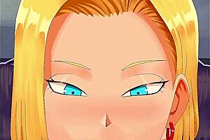 Dbz android 18 2 porn videos