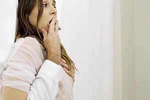 Shy Mormon Teen Sucks Monster Cock Session