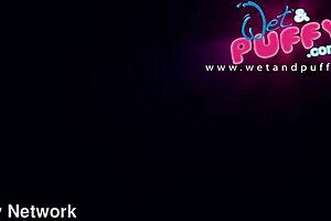 hey fitness with oprah gets wet and puffy using toys up close