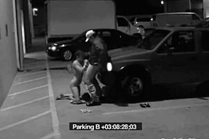 Slut Seduces Guard with Secret Blowjob Escape