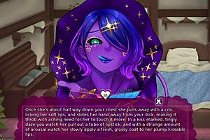 Stella's Monster Girl Dreams! Femdom Lactating Milk Licking!