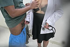 hey doc, let's get naughty and play some steamy games in the hospital