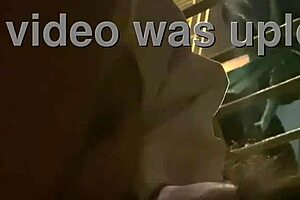 Intense Monster Cock Balcony Fuck Ends in Mouthful Cumshot