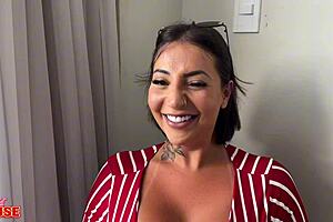 that curvy brazilian wife took double penetration in a wild threesome with her husband's buddies