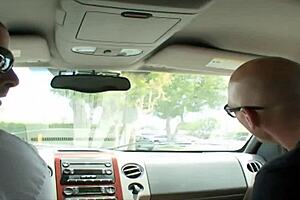 busty milf picked up a stranger at the mall and fucked him hard