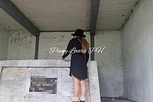 Pinay Caught in Public Cemetery Outdoor Fuck Scandal