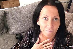 German Mommy Demands Stepson's Cumshot Facial In Taboo Pov