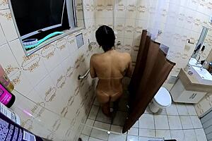 BBW Milf Risks It All with HUGE ASS Fuck in Company Bathroom