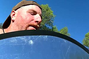 busty bitch spreads her nice legs and gets fucked hard on that atv