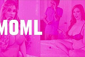 Stepmom Charges Wet Pussy With Two Dicks