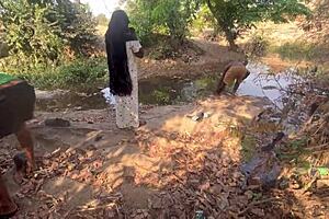 Ranch Quickie Turns Shy Village Girl Into Eager Bent-Over Fuck Toy