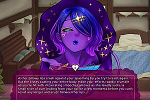 Stella's Monster Girl Dreams! Femdom Lactating Milk Licking!