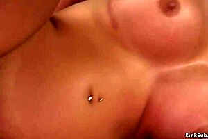 take this rough anal you bound busty blonde slave