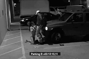 Slut Seduces Guard with Secret Blowjob Escape