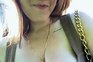 I Love Teasing My Huge Tits On Webcam