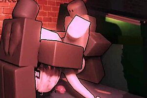 bratty white femboy alley gangbang two huge bbc wreck his hole